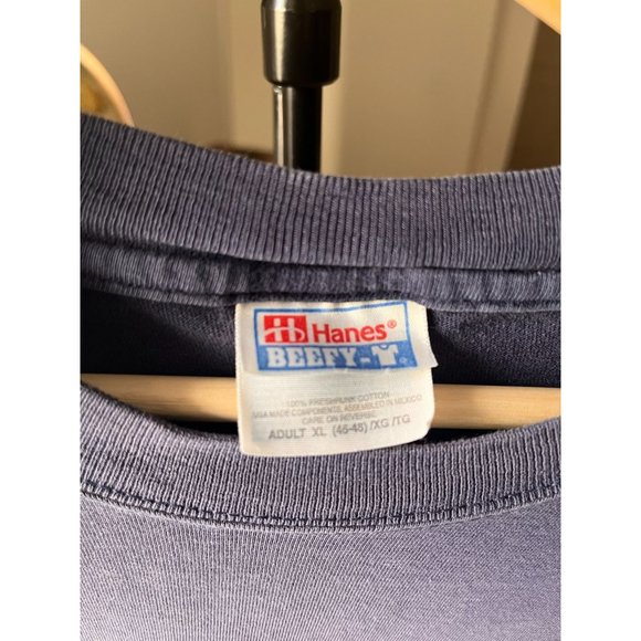 HARLEY DAVIDSON VINTAGE HARLEY'S OWNER GROUP 2001 T SHIRT SIZE XL NAVY BOSTON - Picture 4 of 7